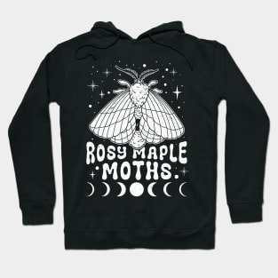 Moth maple insect lamp lepidopterist collector wildlife Hoodie